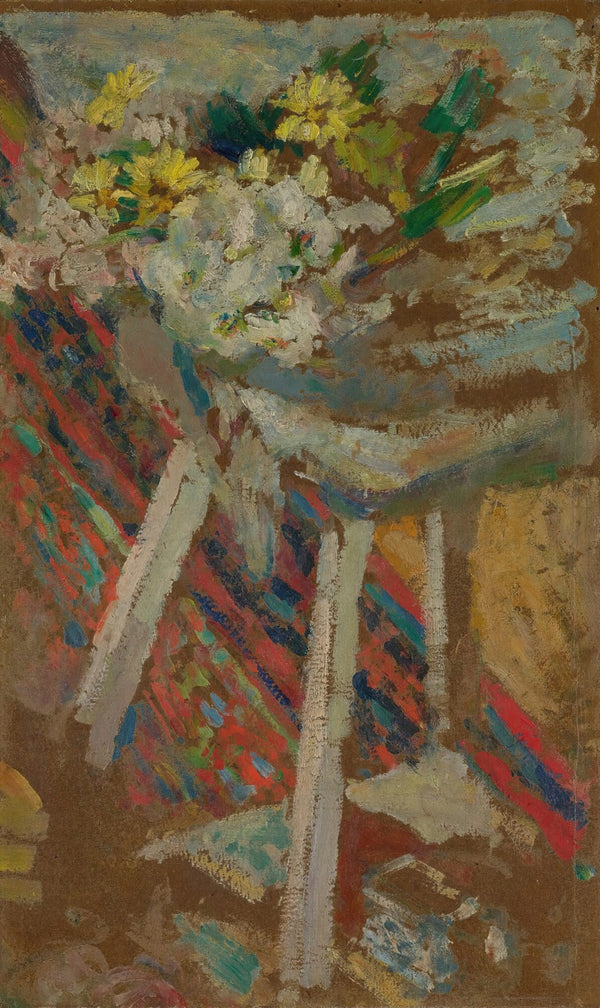 Autoportrait à la canne et au canotier circa 1891 1892