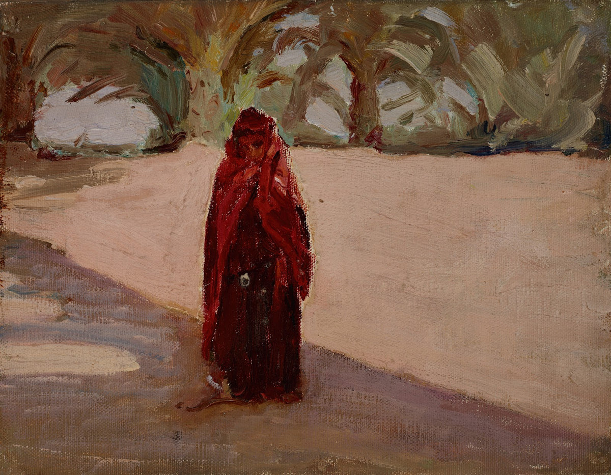 Biskra A Girl 1909