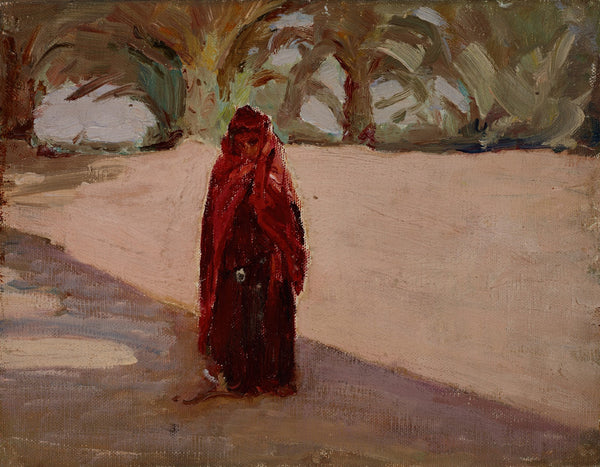 Biskra A Girl 1909