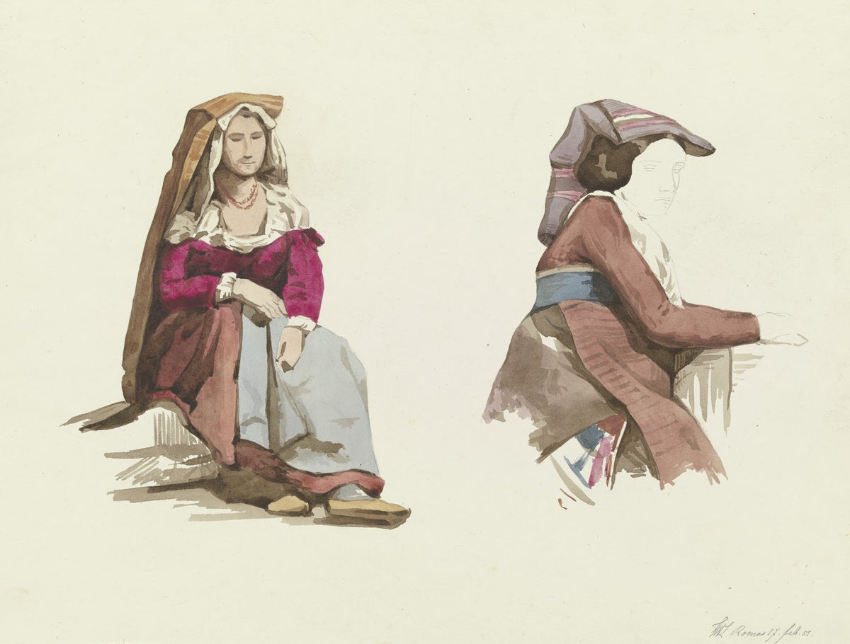 Roman garb 1851