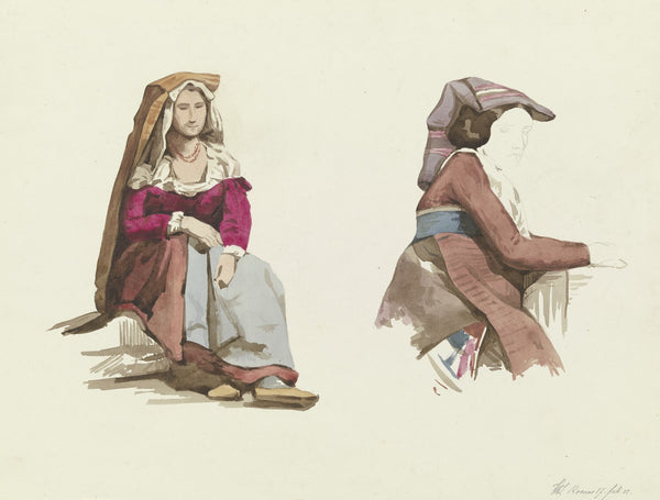Roman garb 1851