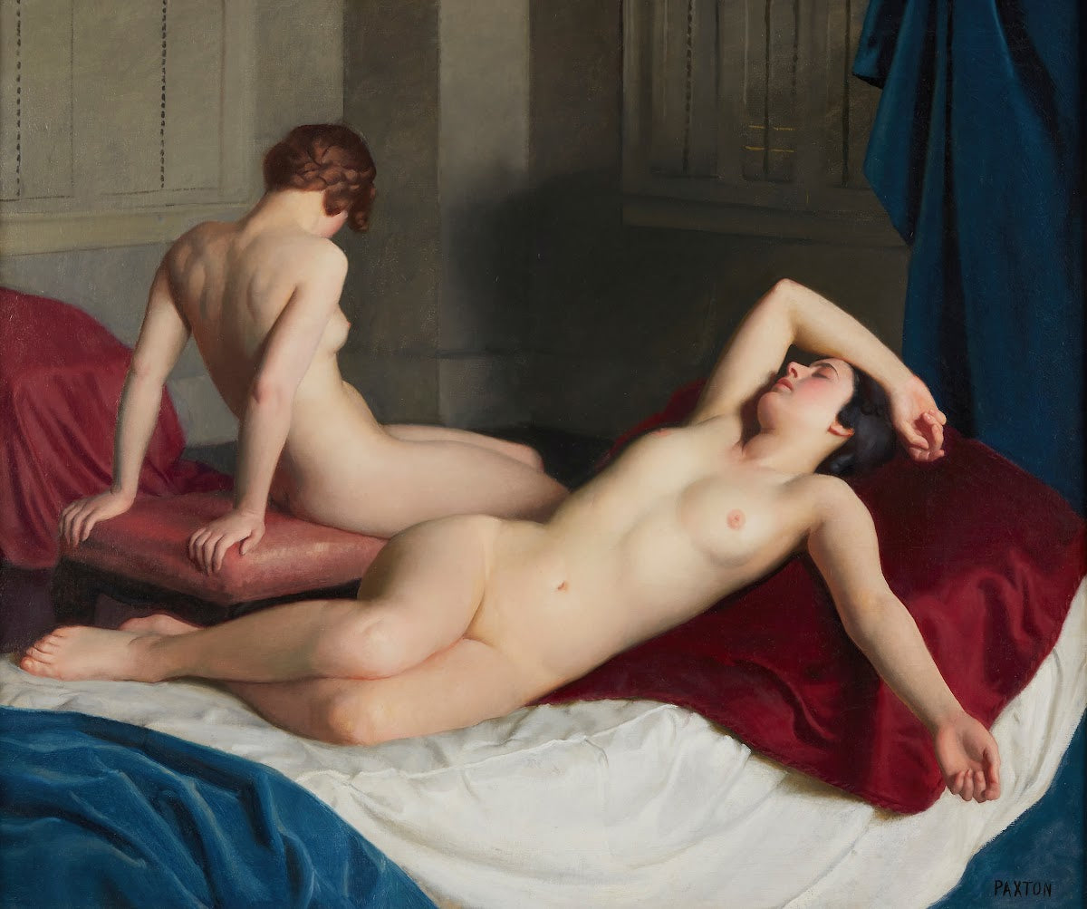 Interior with Two Nudes