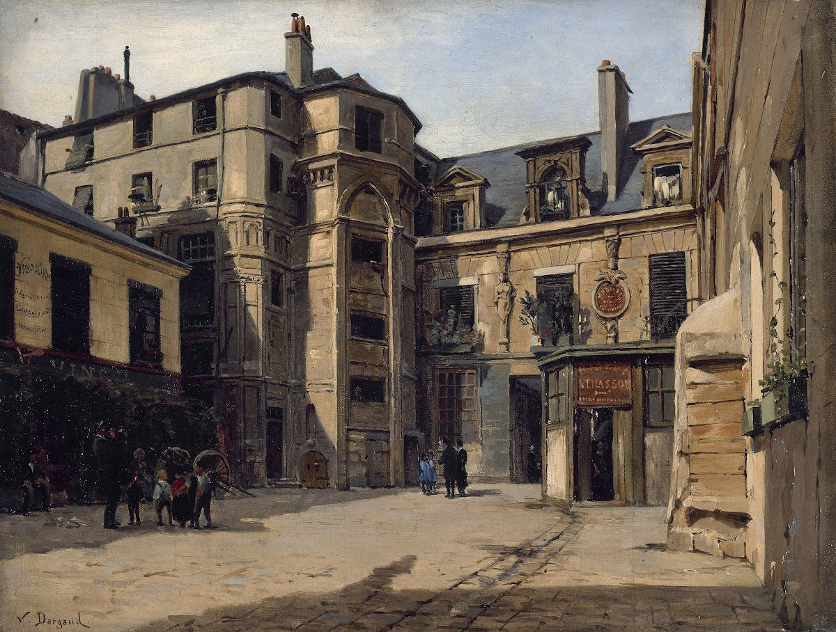 Lhôtel du Prévôt Passage Charlemagne 1883