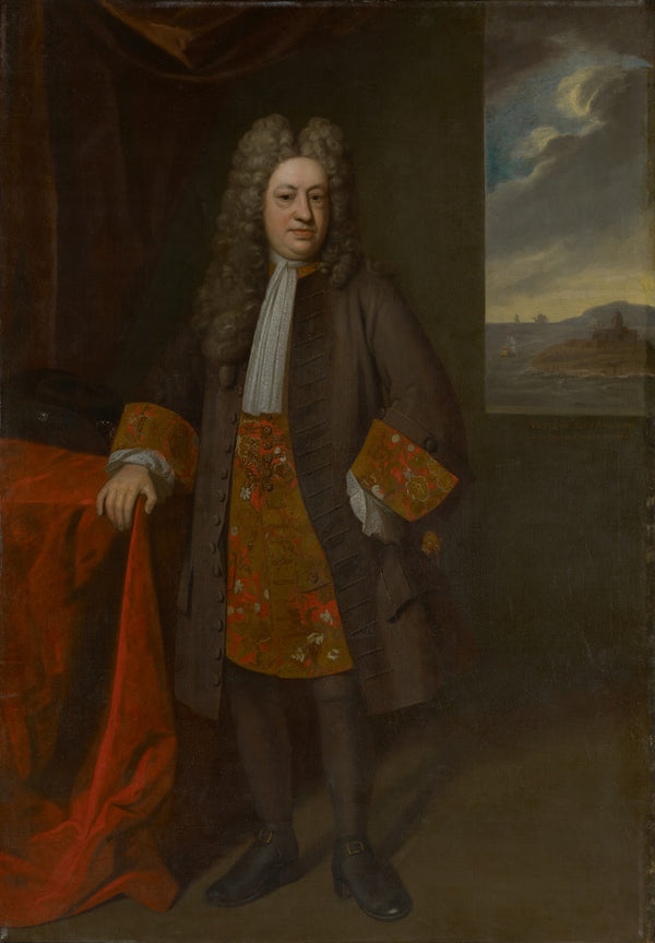 Portrait of Gov Elihu Yale 1717