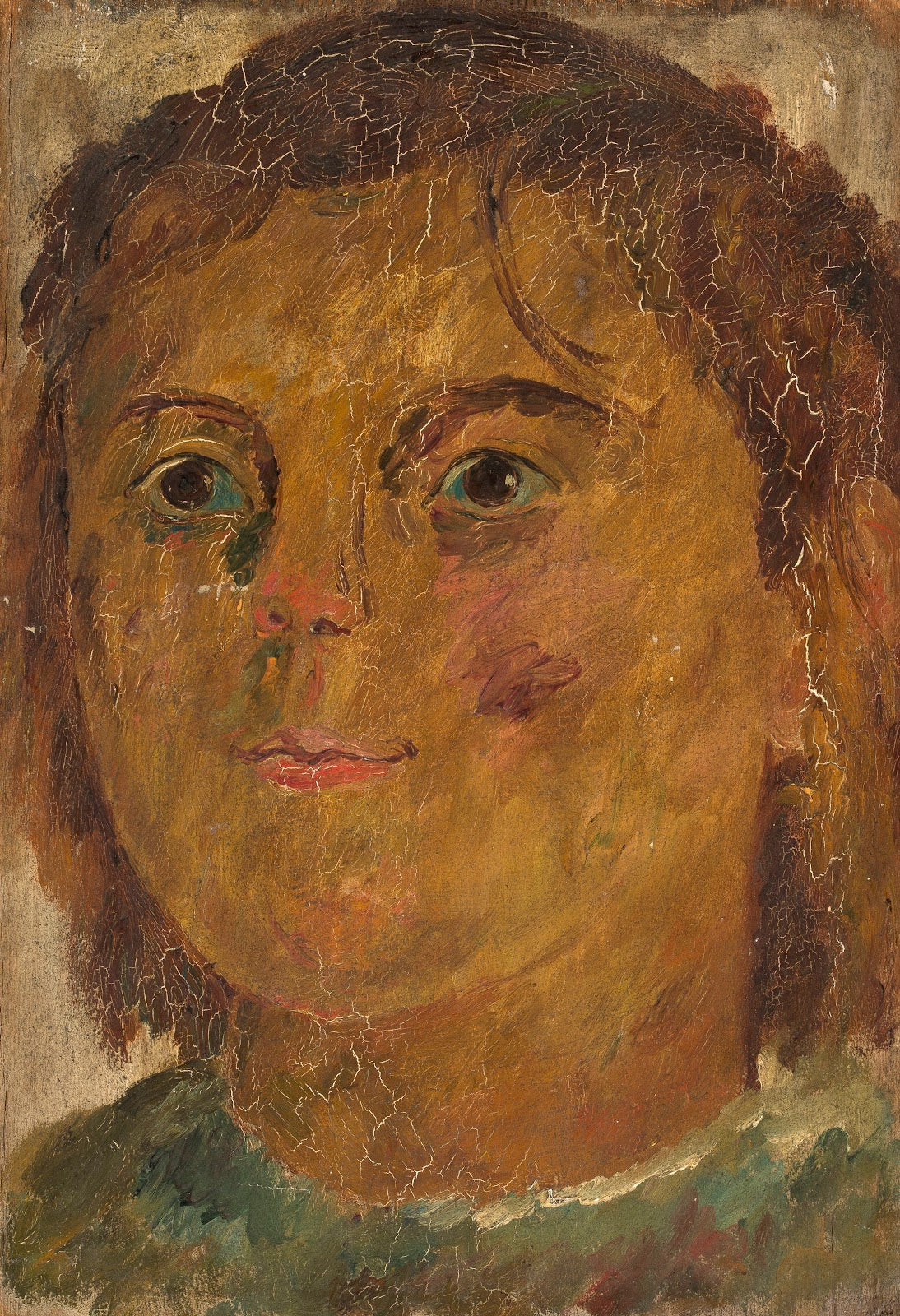 Portrait study of a little girl 1919