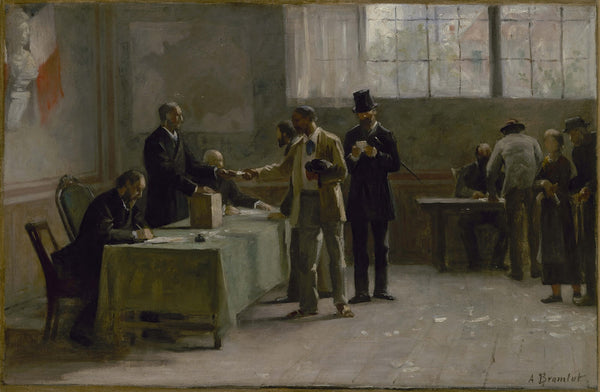 Le suffrage universel 1889