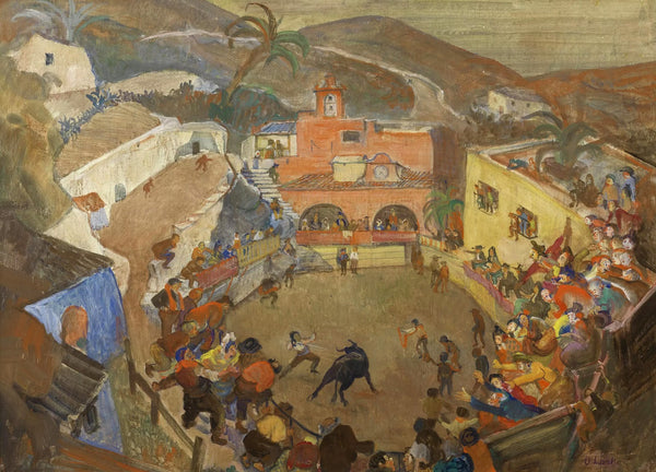 Der Stierkampf bei Toledo 1940