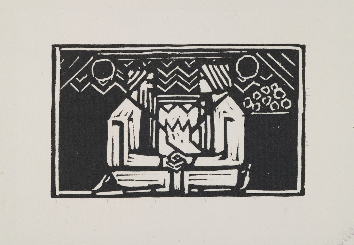 Koru Kalevala The Illustrated Kalevala experiments for Poem I and II 1922