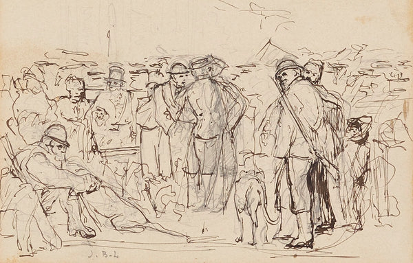 Le rendez vous de chasse 19th century