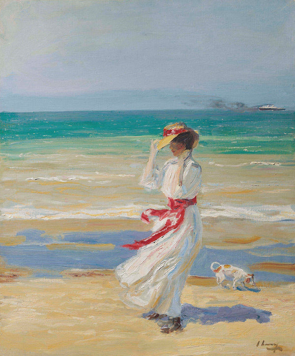 A Windy Day circa 1908