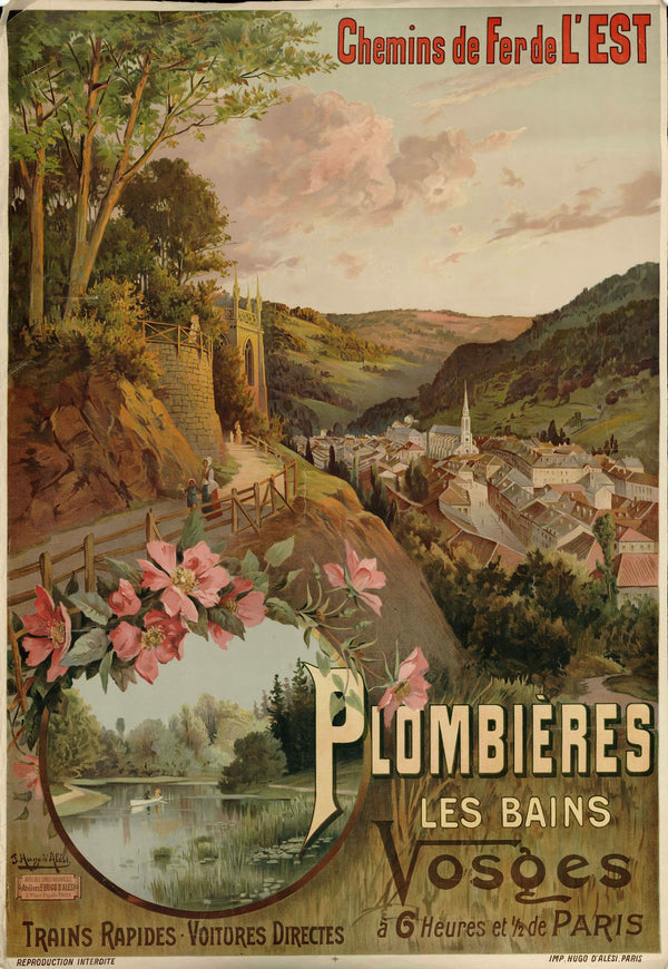 Chemins de fer de lEst Plombières les Bains