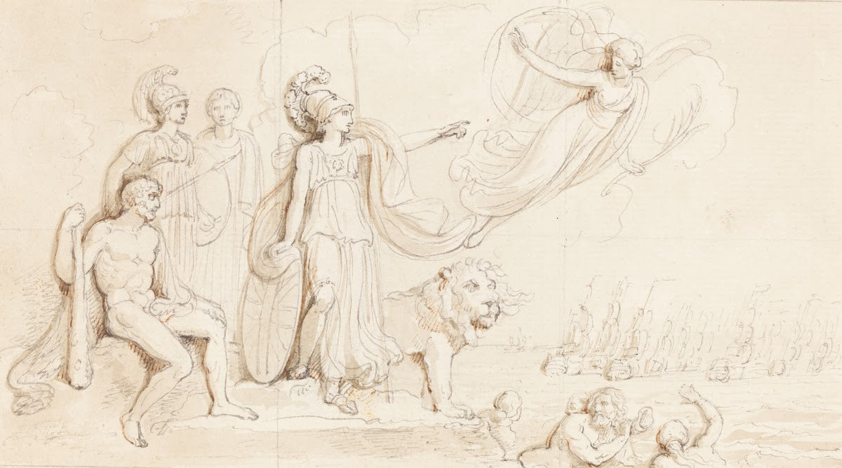 An Allegory of Britains Naval Might