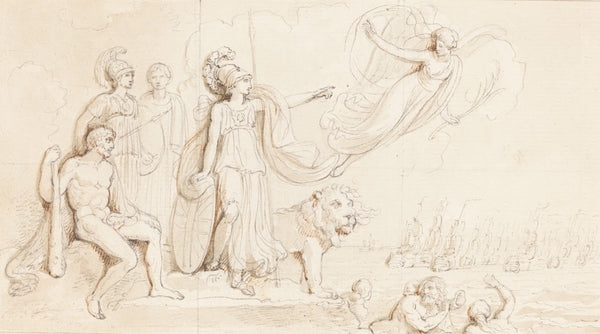 An Allegory of Britains Naval Might