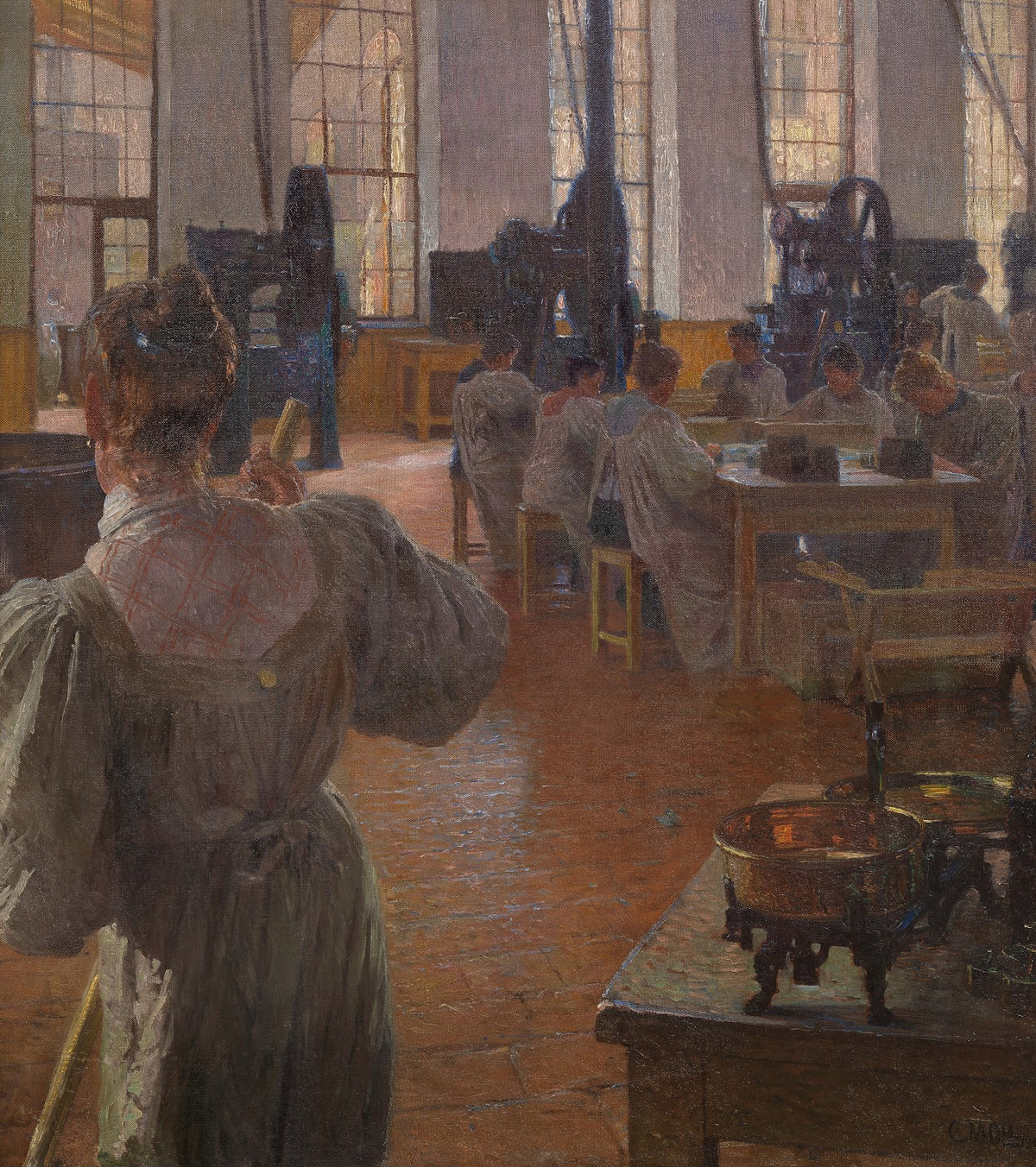 In der Kaffeemittelfabrik 1900