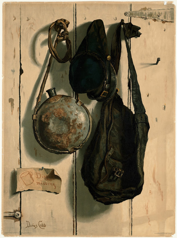 Civil War trompe loeil 1888