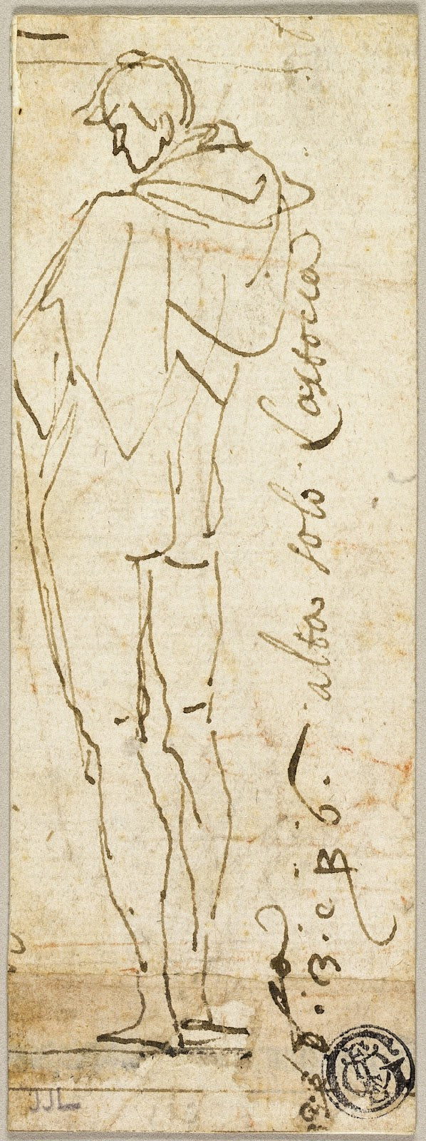 Standing Male Nude 1680 99