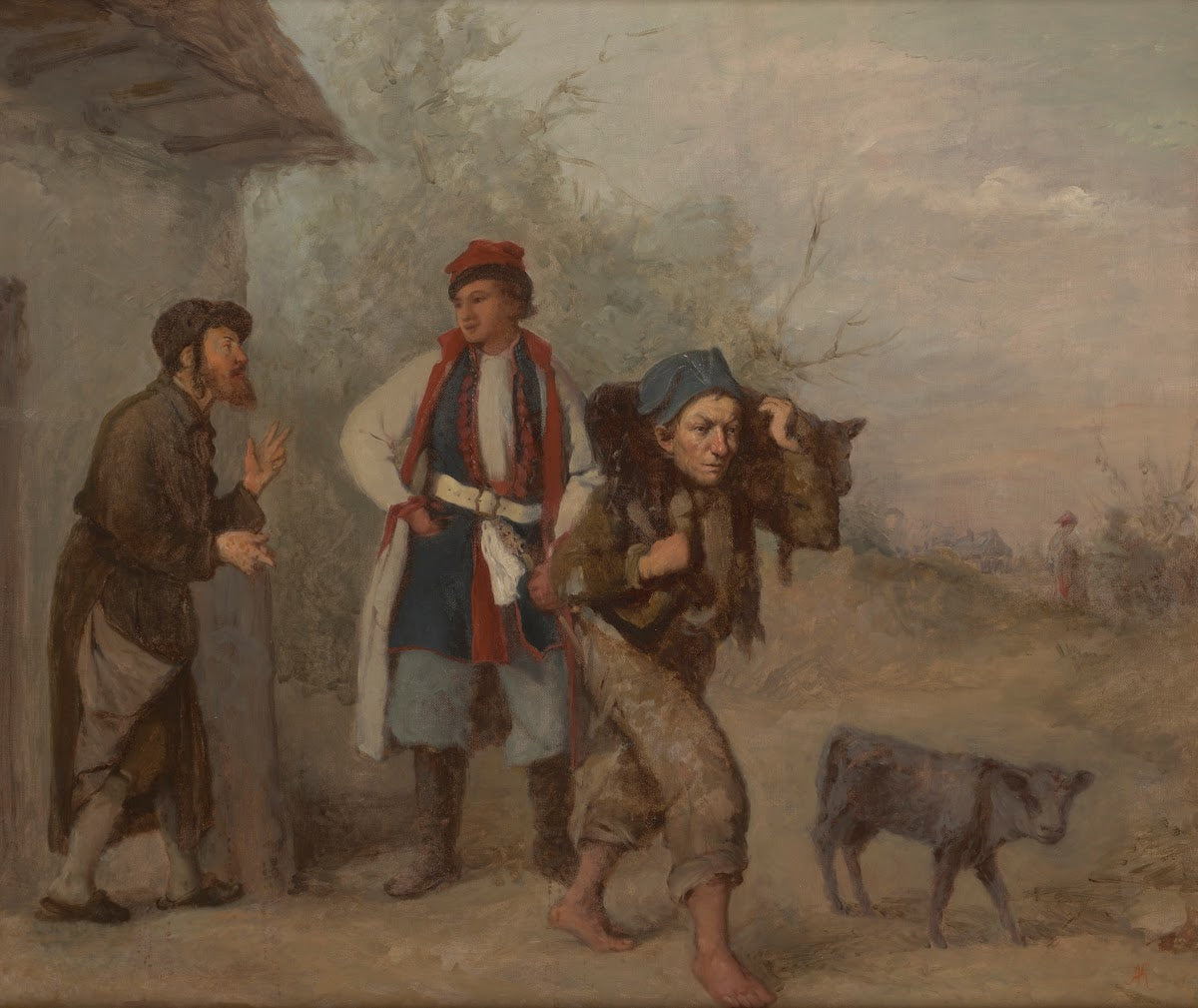 Haggling over a Calf 1870
