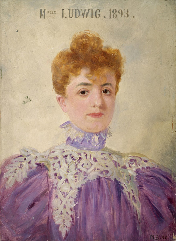 Jeanne Ludwig 1867 1898 sociétaire de la Comédie Française 1896
