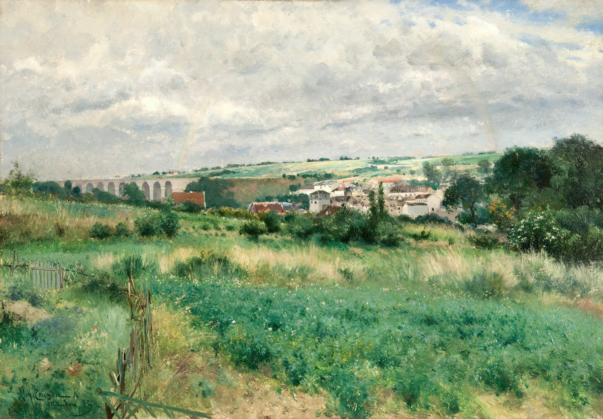 Landscape from Meudon 1883