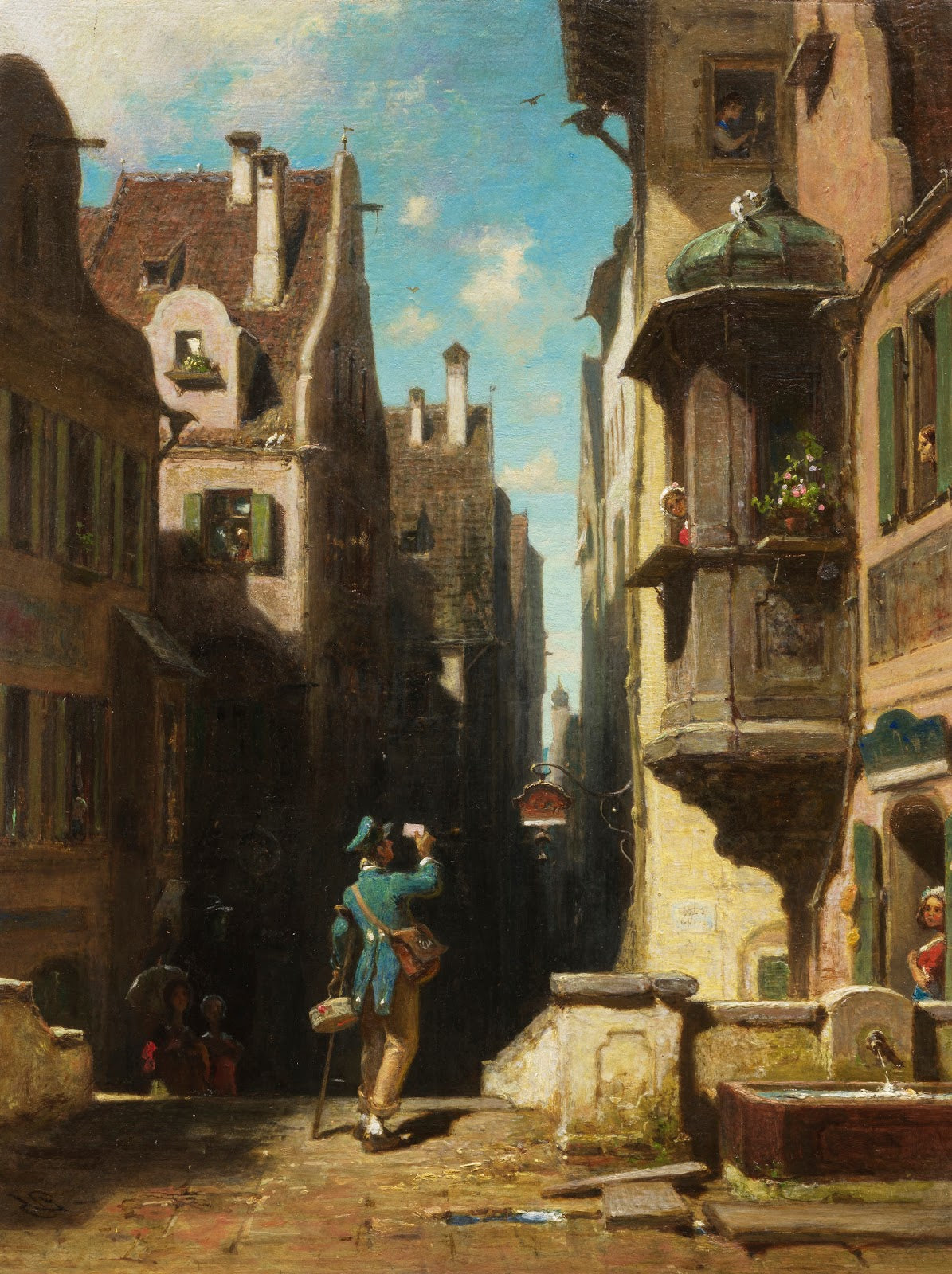 Der Postbote 1860