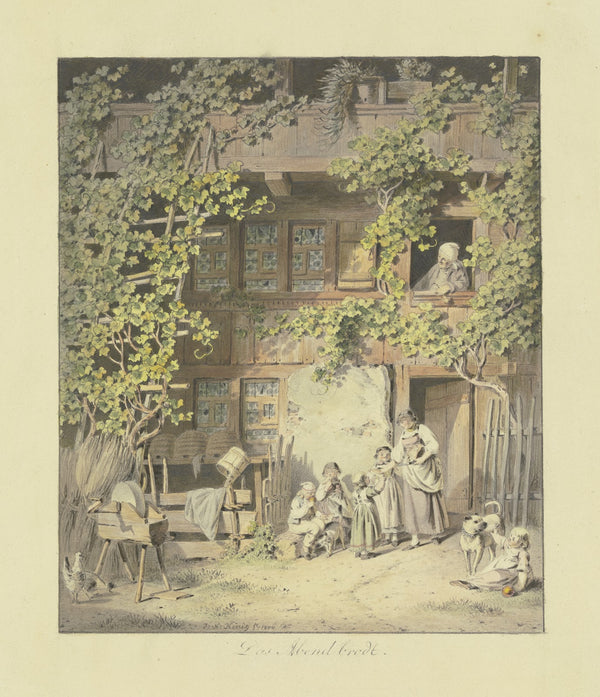 Das Abendbrot 1800