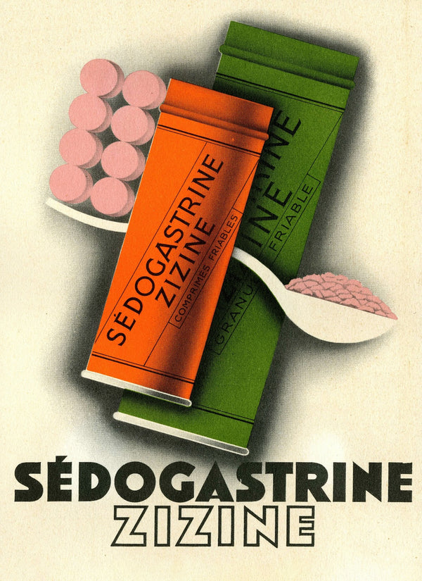 Sédogastrine Zizine 1910 1950