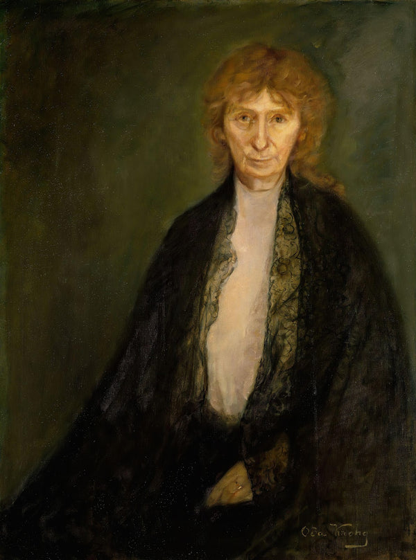 Portrait of the Author Rota Margrethe Vullum 1906