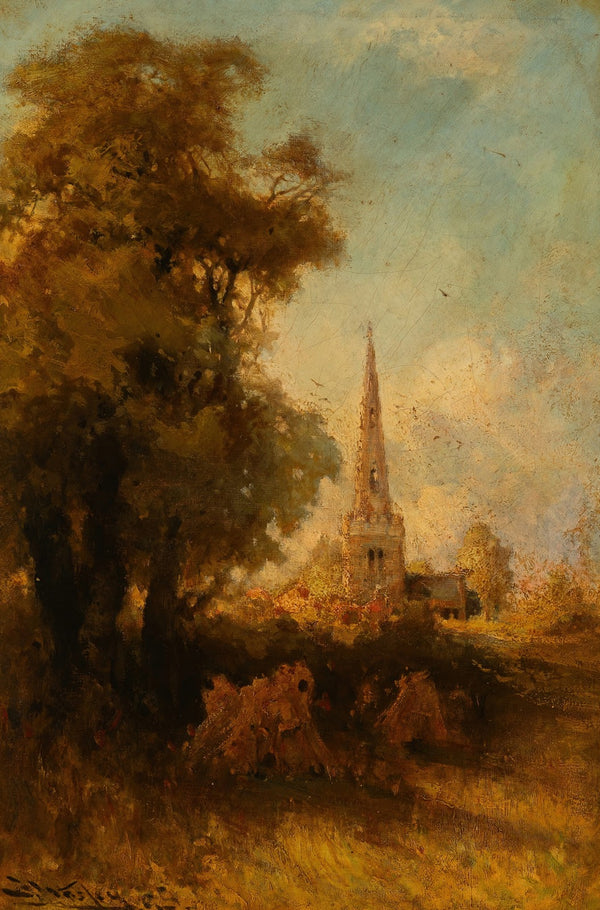 Church of St John the Baptist Kingsthorpe Northumberland 1895