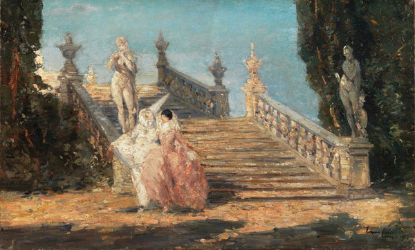 On the Way to the Masked Ball 1924