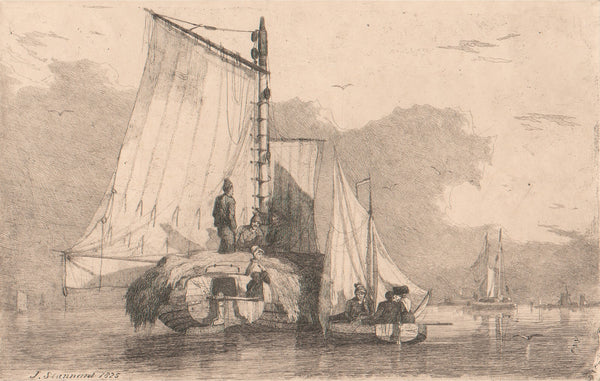 Boats at Breydon 1825
