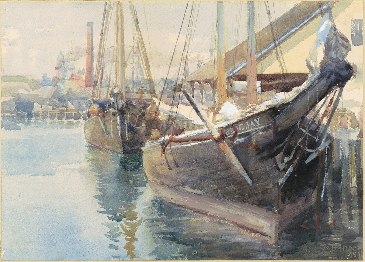 Ships at the Dock 1893
