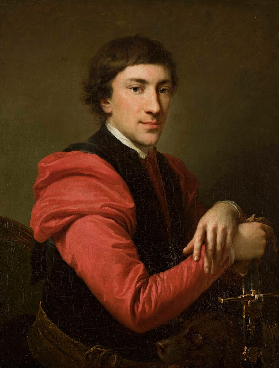 Portrait of Paweł Grabowski 17591794 from 1788 until 1789