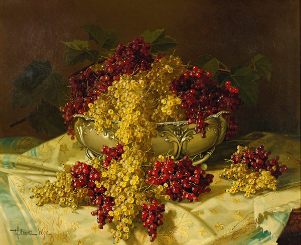 Still Life With Red And White Currants 1890