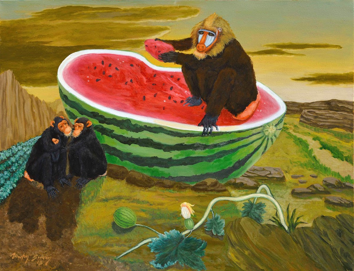 Mandril en ágape 2013