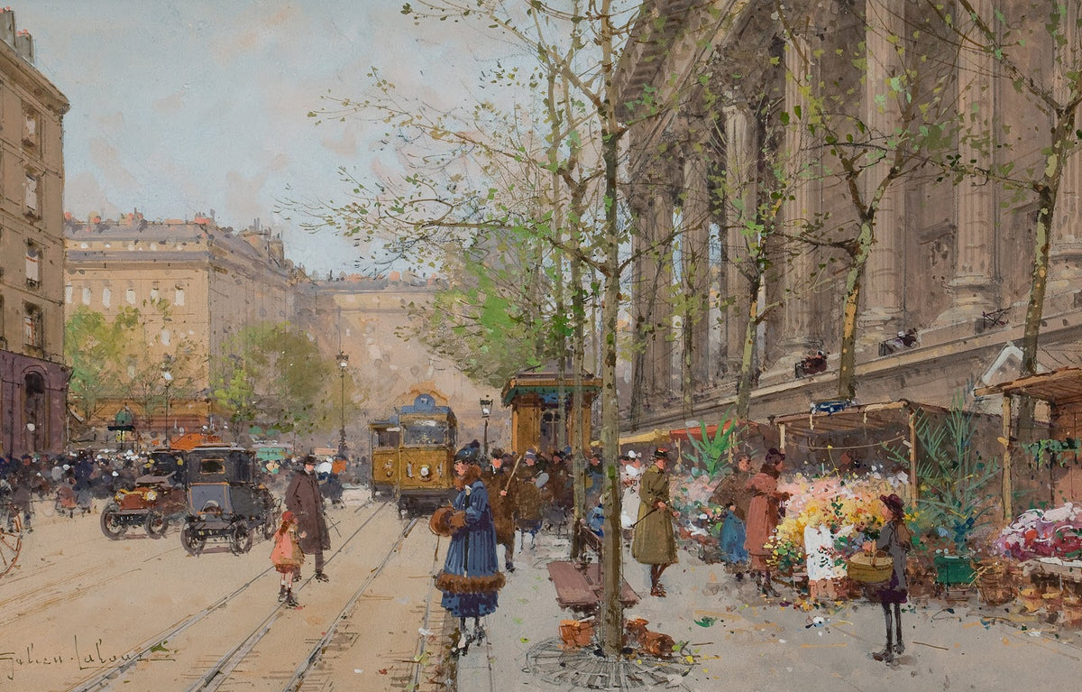 Marché aux fleurs Place de la Madeleine
