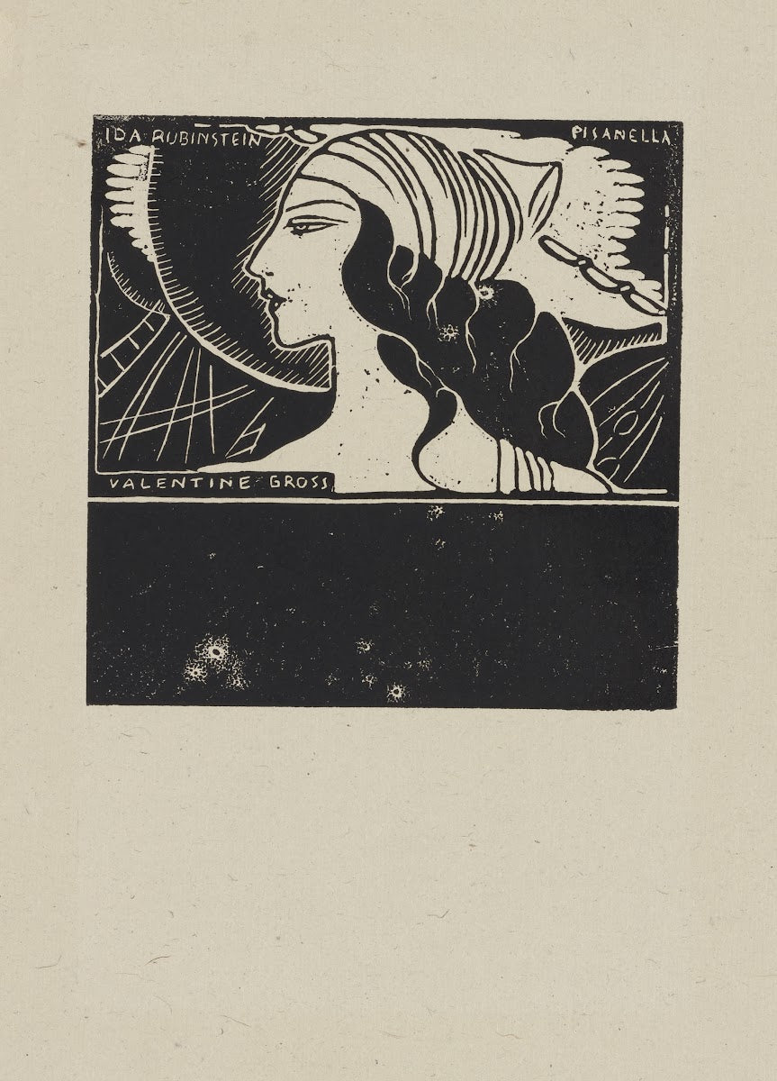 Ida Rubinstein Pisanella 1913