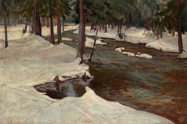 Forest Stream 1919