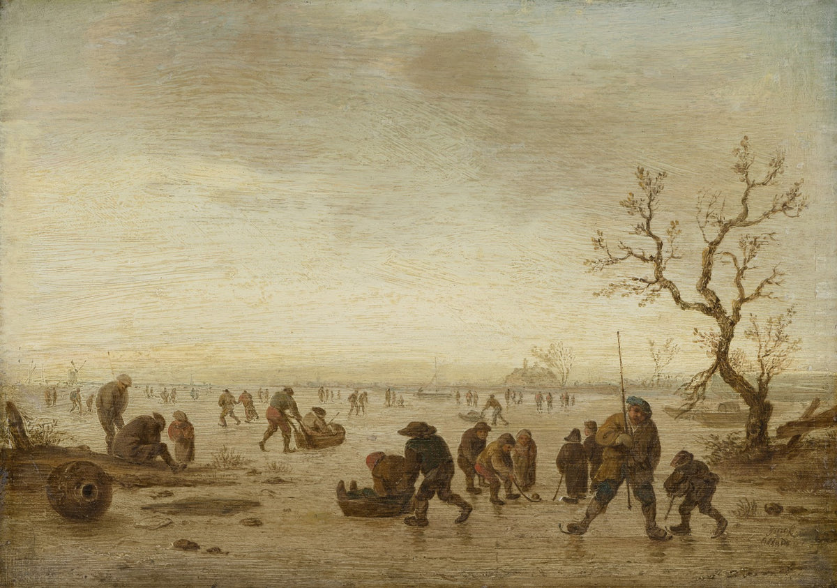 Skaters on the Ice ca 1642 1645