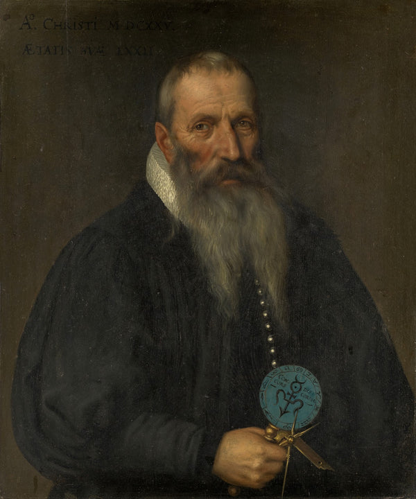 Portrait of Peter Ryff of Basel 1625