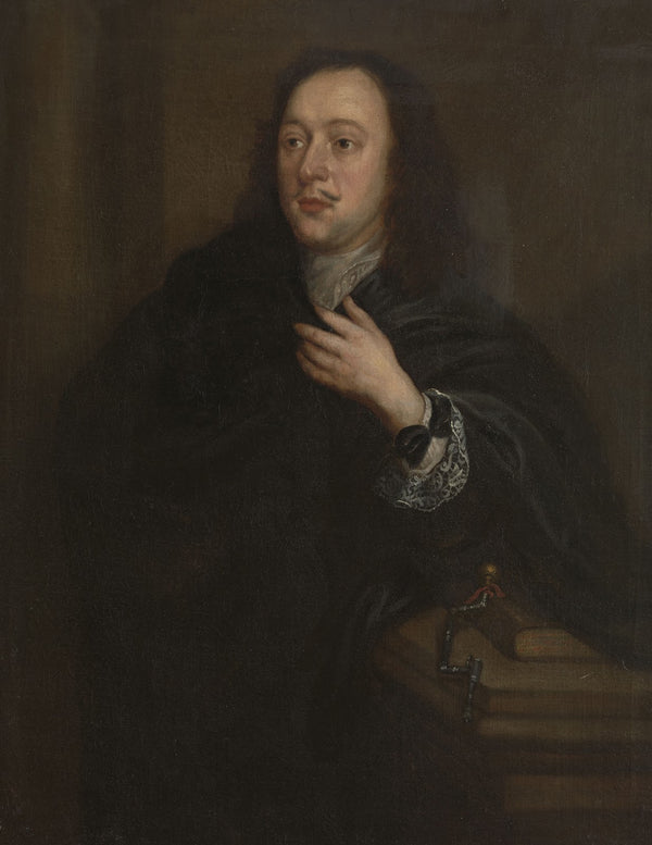 Portrait of Jan van de Vijvere Dean of the Surgeons Guild in Bruges 1660 1670