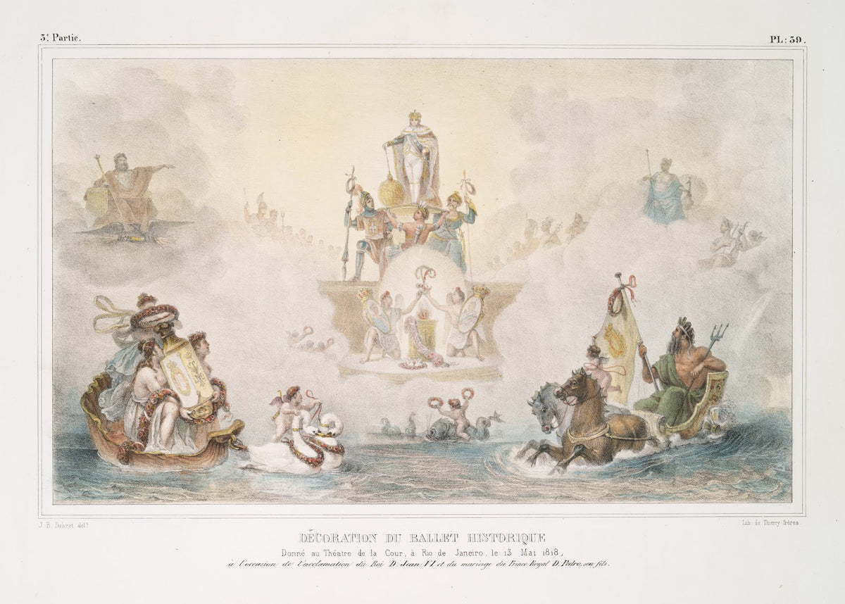 Décoration du ballet historique 1834 1839