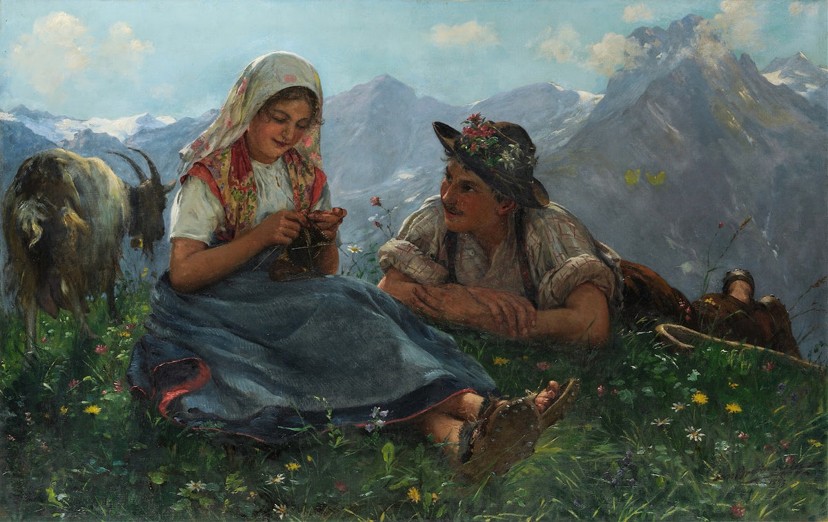 On Free Alpine Hights 1899