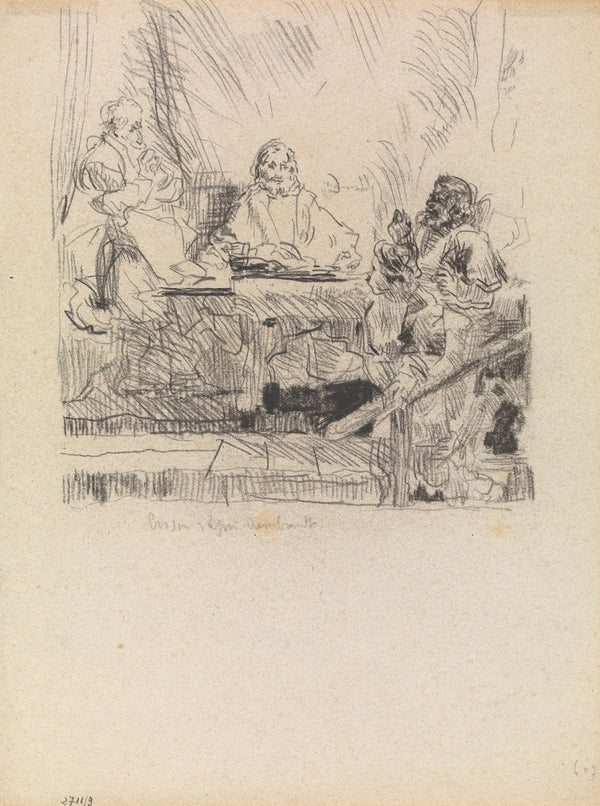 The Supper at Emmaus 1885 1886