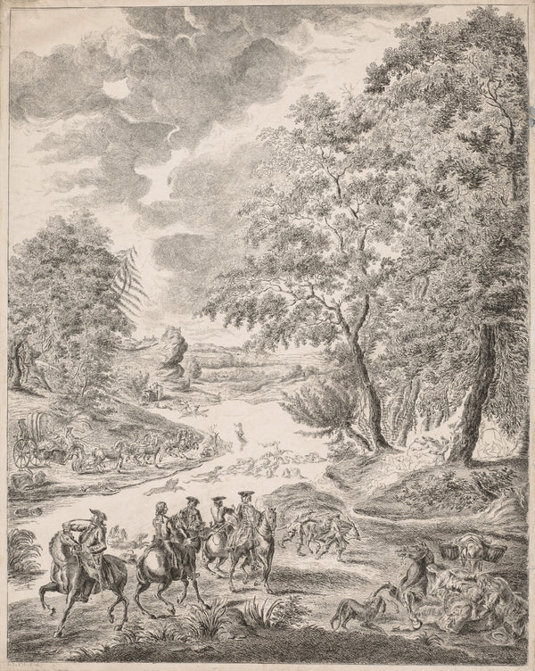 The Deer Hunt c 17521807
