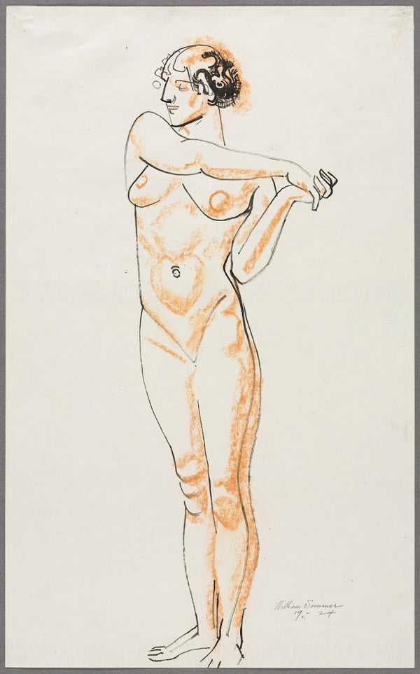 Female Nude 1924