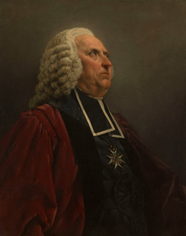 Portrait de Louis Mercier échevin de Paris en 1761 1763