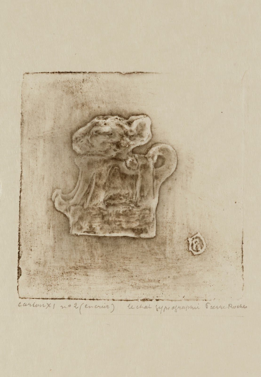 Le chat encrier 1915