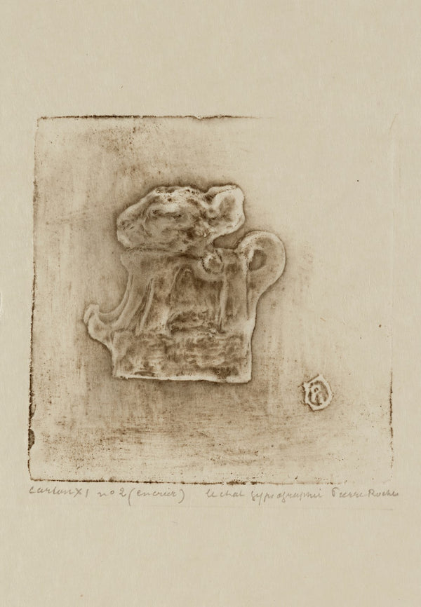 Le chat encrier 1915