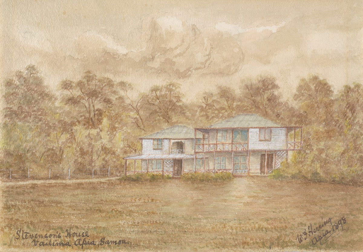 Stevensons House Vailima Apia Samoa 1898