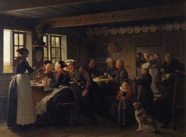 Episode af et gilde på Amager 1854